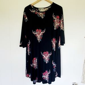Black Jersey Dress